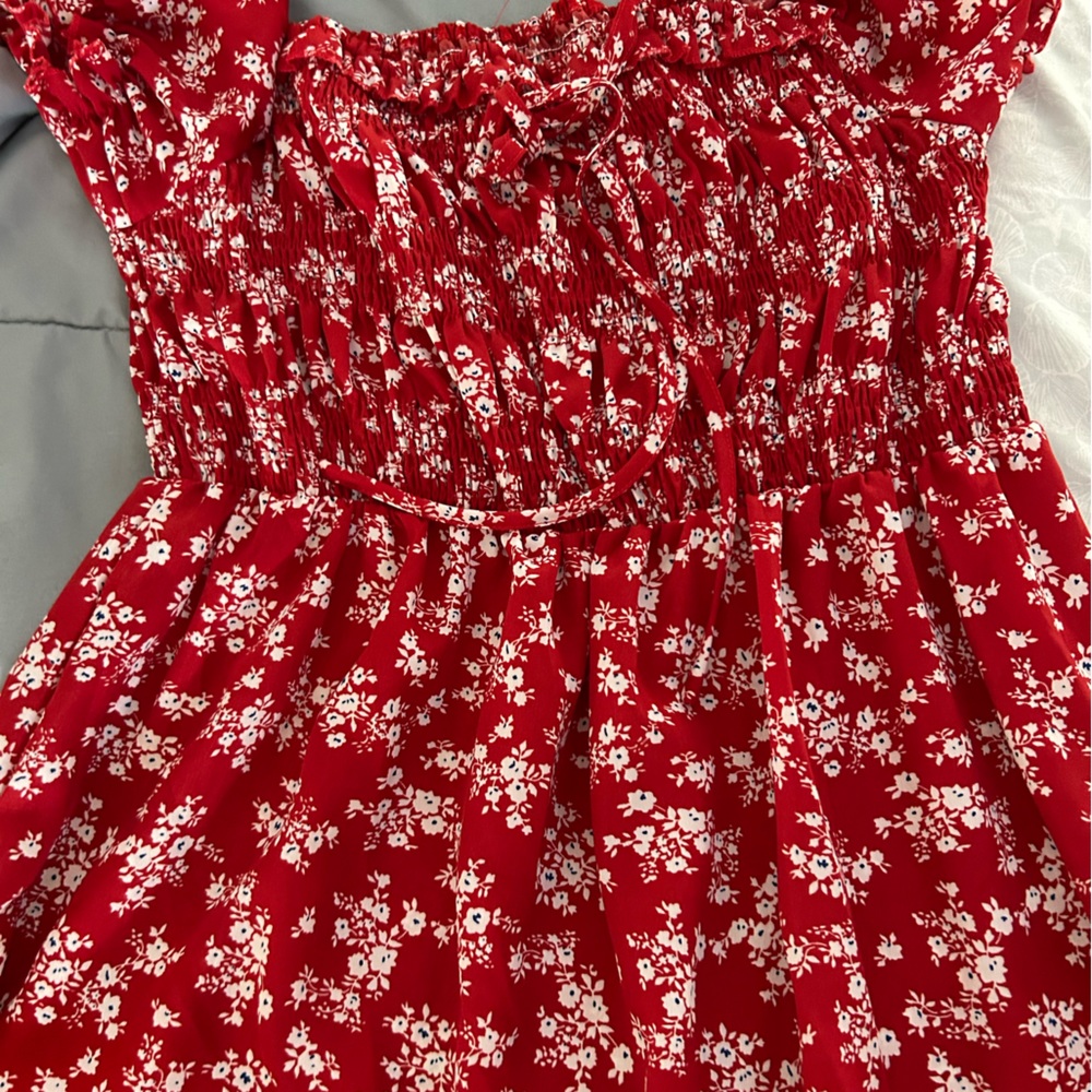Red dress